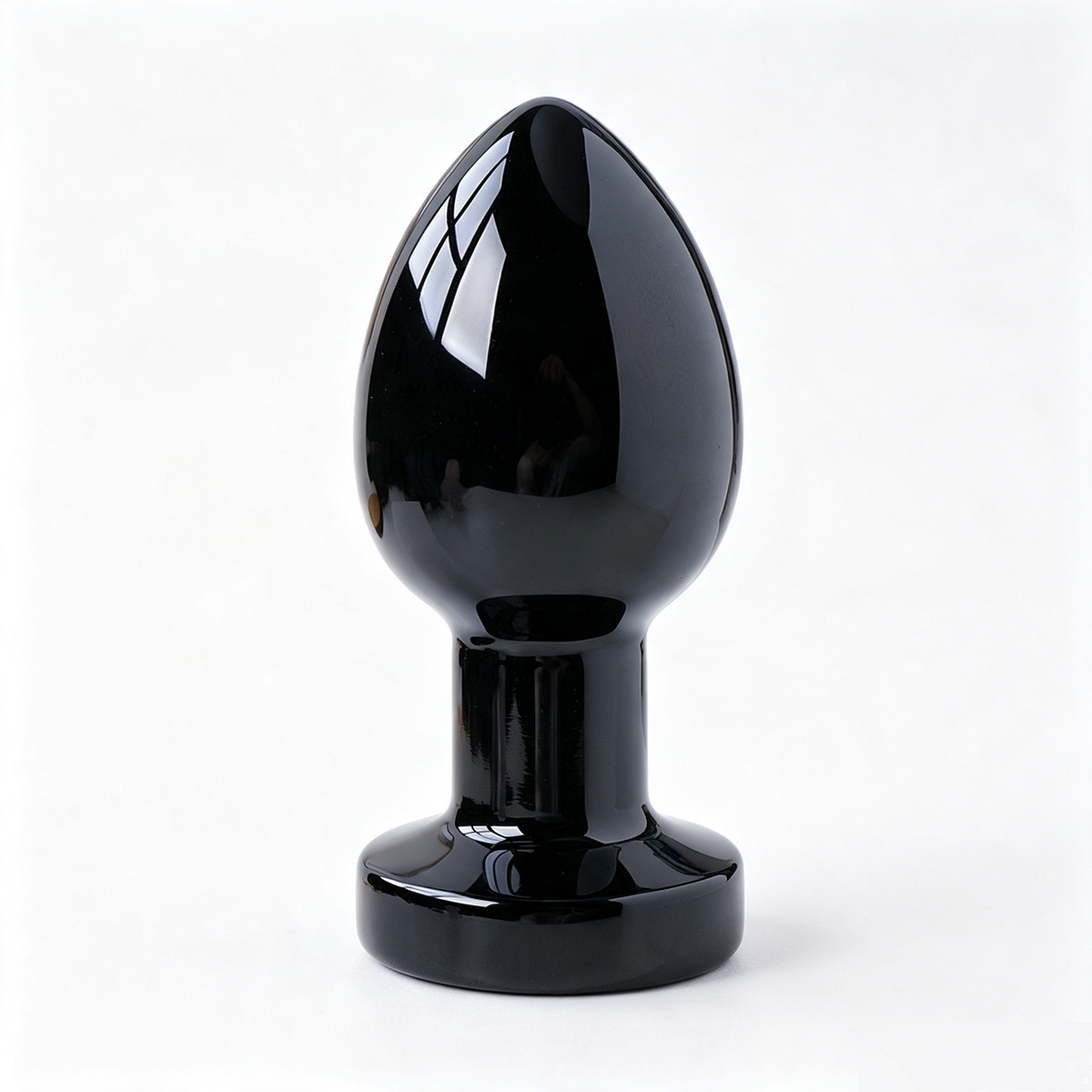 RYS Hand‑Polished Natural Crystal Bulb Massage Wand for Personal Self‑Care