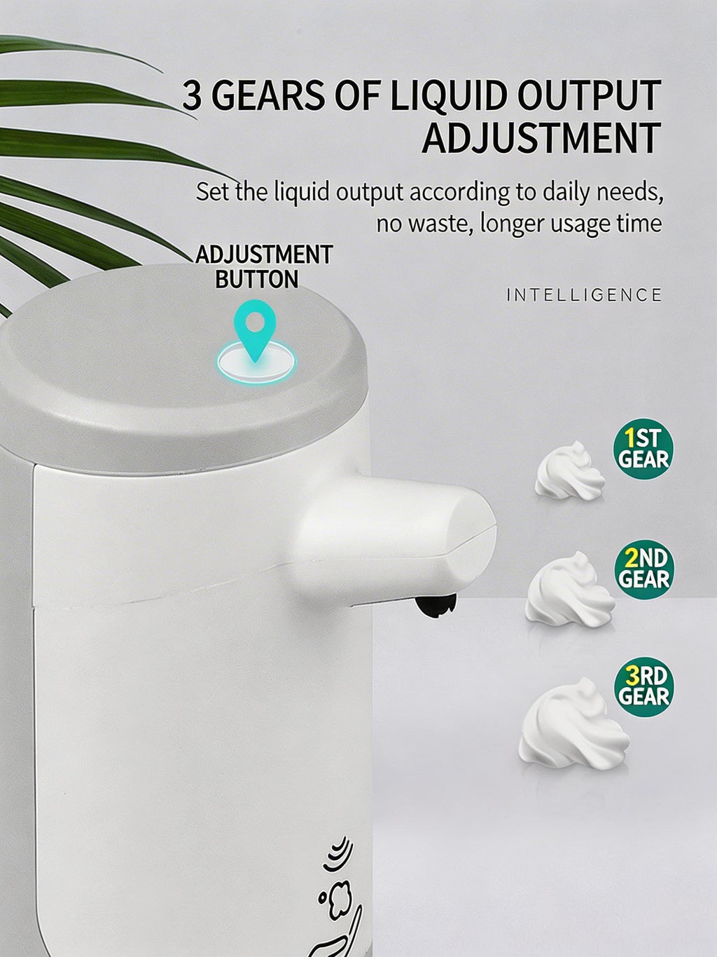 EST Automatic Touchless Soap Dispenser - Foam & Gel Sensor for Bathroom & Kitchen
