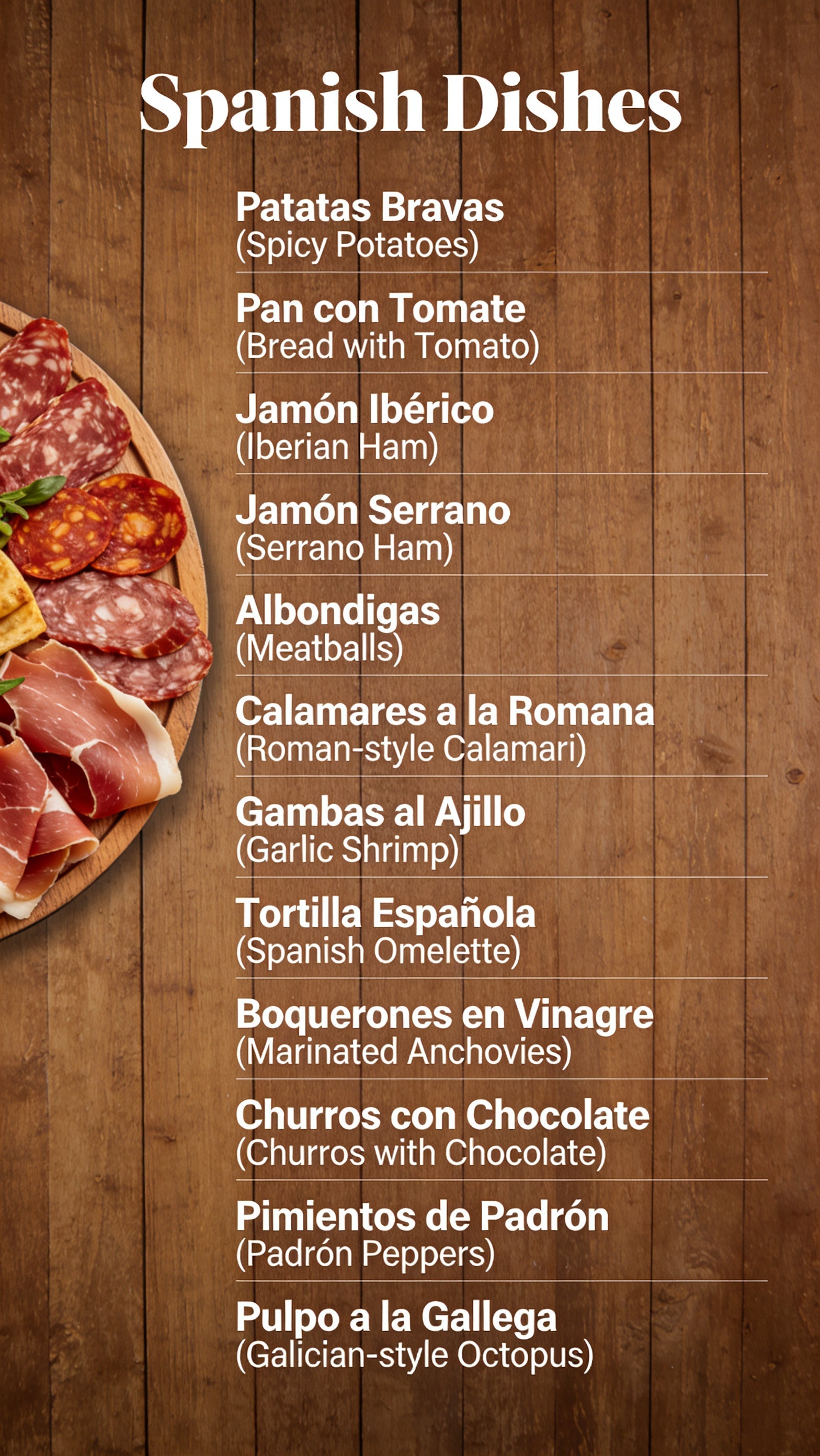 SML Spain 75 Bilingual Electronic Recipe Collection (Customizable Language) | HD Steps + Ingredient List + Google Drive Easy Download