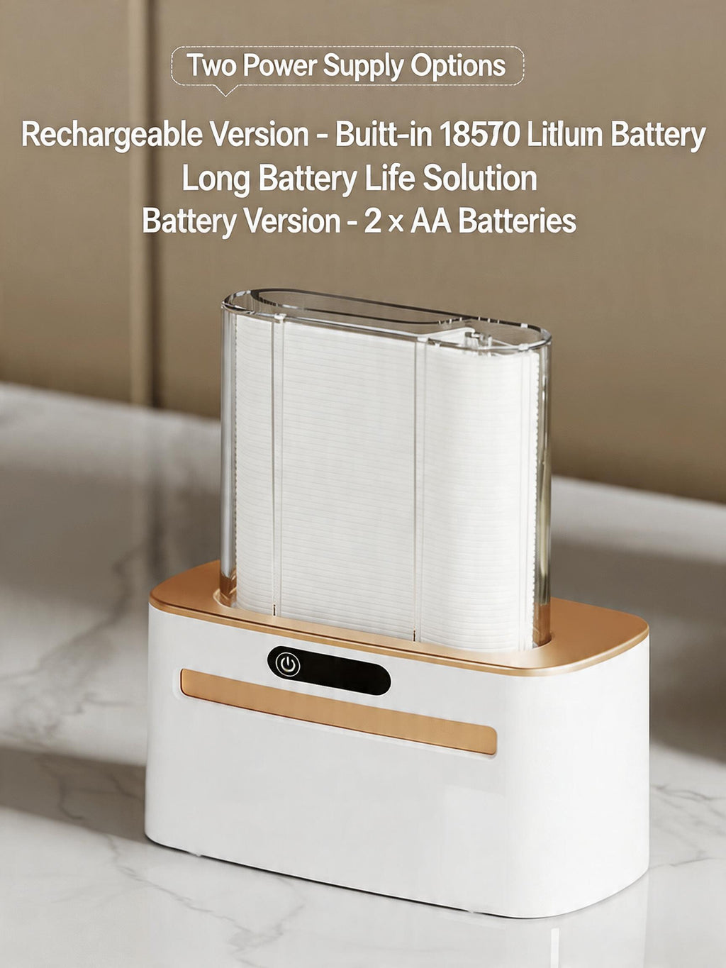 EST Automatic Sensor Dental Floss Dispenser with Refillable Floss Picks