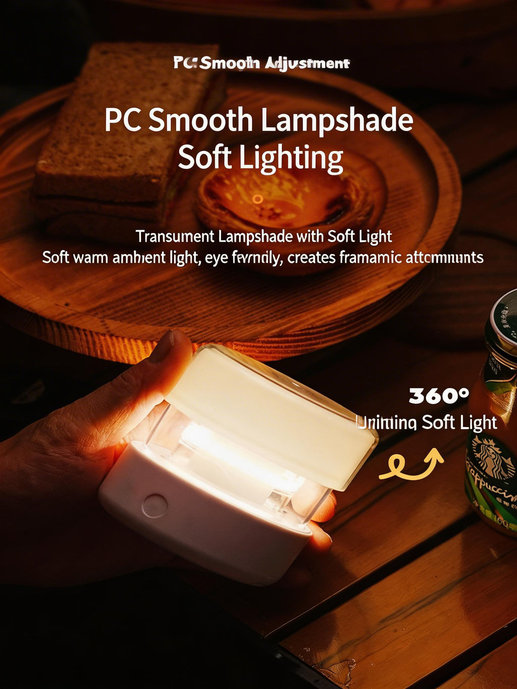 EST Foldable & Telescopic LED Camping Light | Rechargeable Tent Lantern with 3 Color Modes