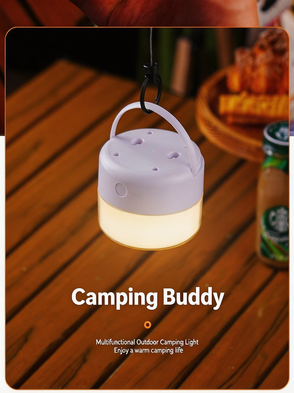 EST Telescopic Camping Light | LED Tent Lantern