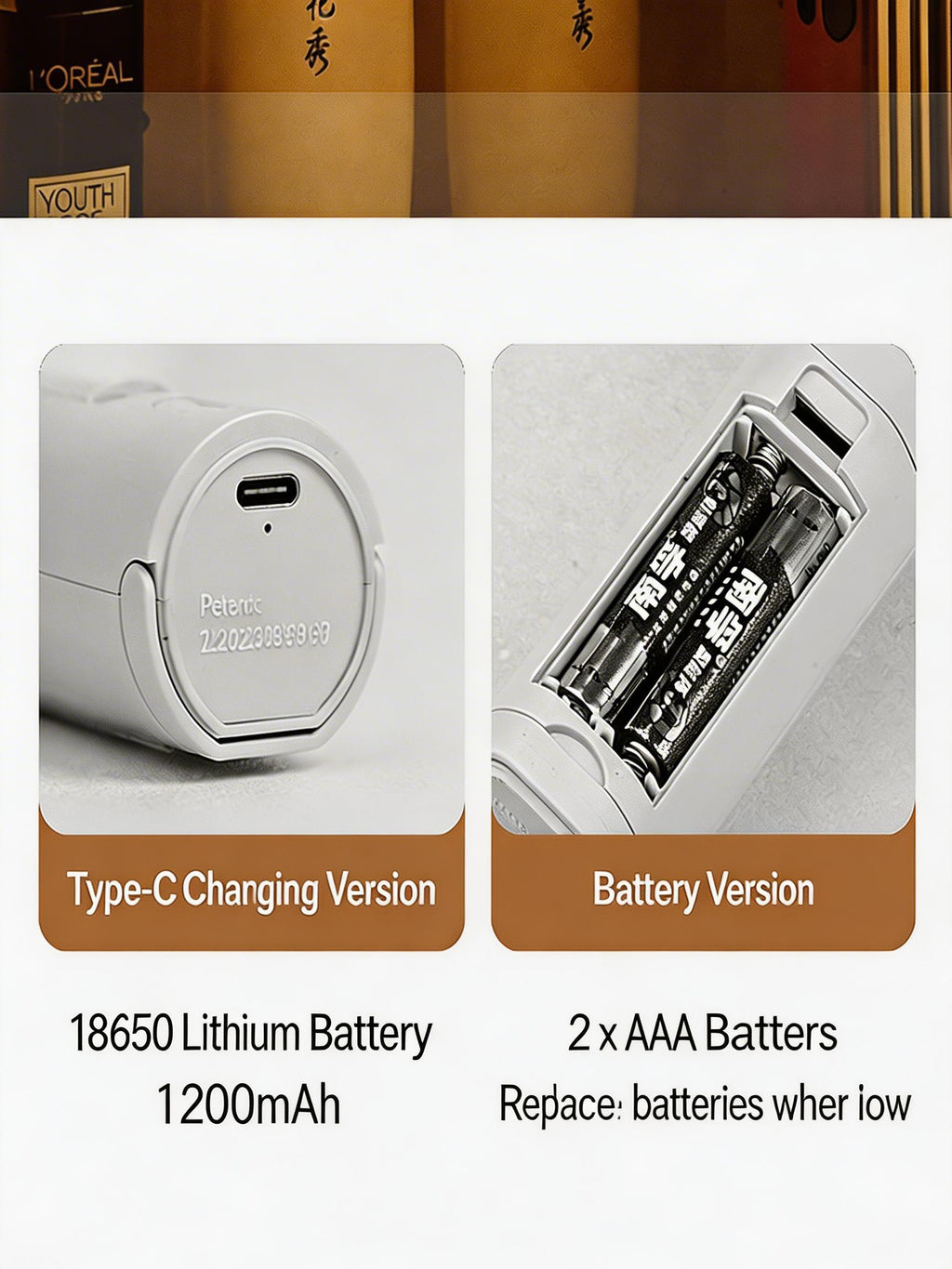 EST Motion Sensor LED Night Light | Rechargeable & Battery Powered