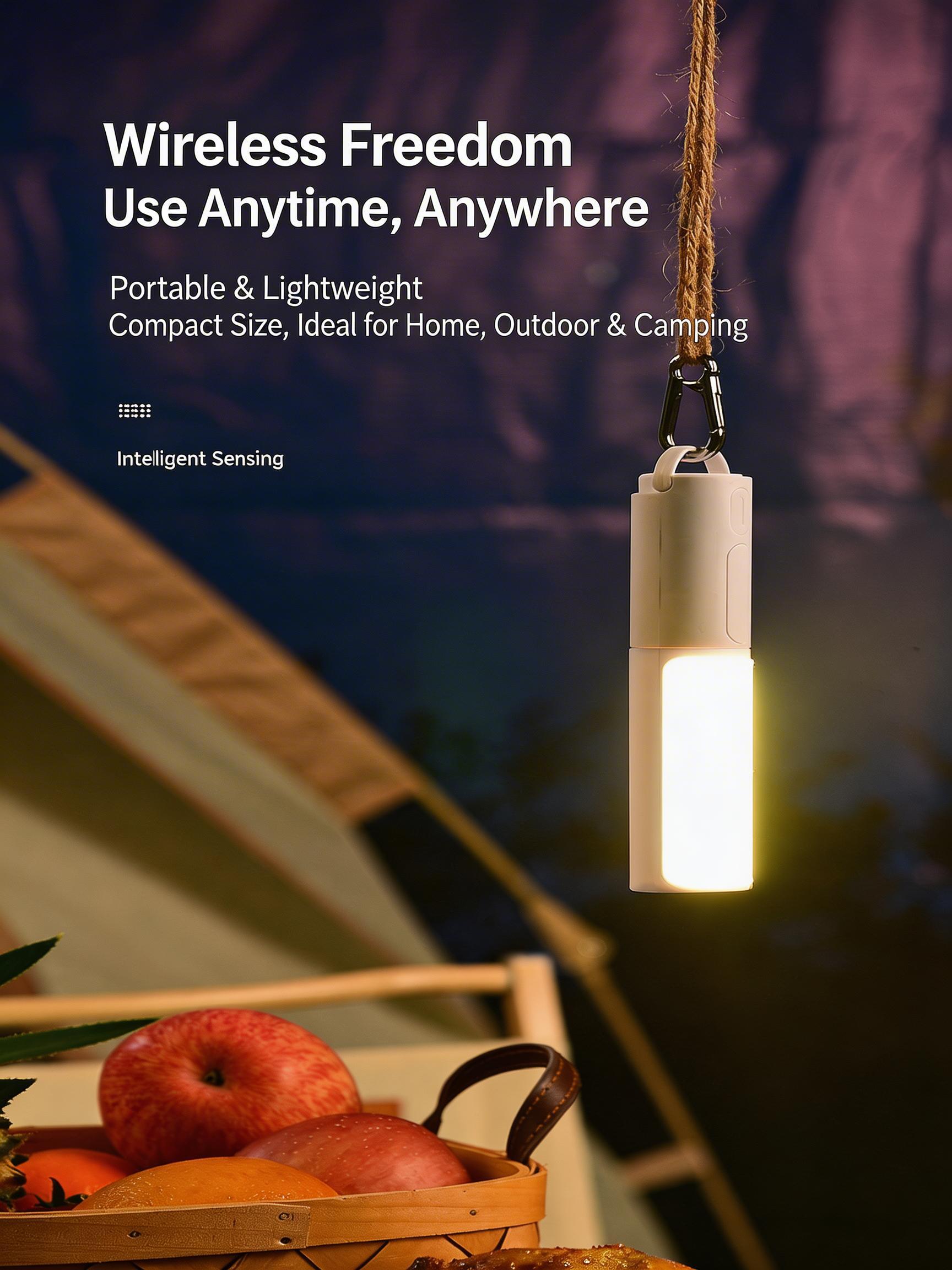 EST Motion Sensor LED Night Light | Rechargeable & Battery Powered