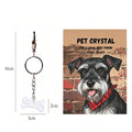 RYS Natural Crystal Bone Pet Keychain / Bag Charm