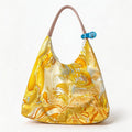 CMB Handcrafted Lacquer Silk Tote Bag