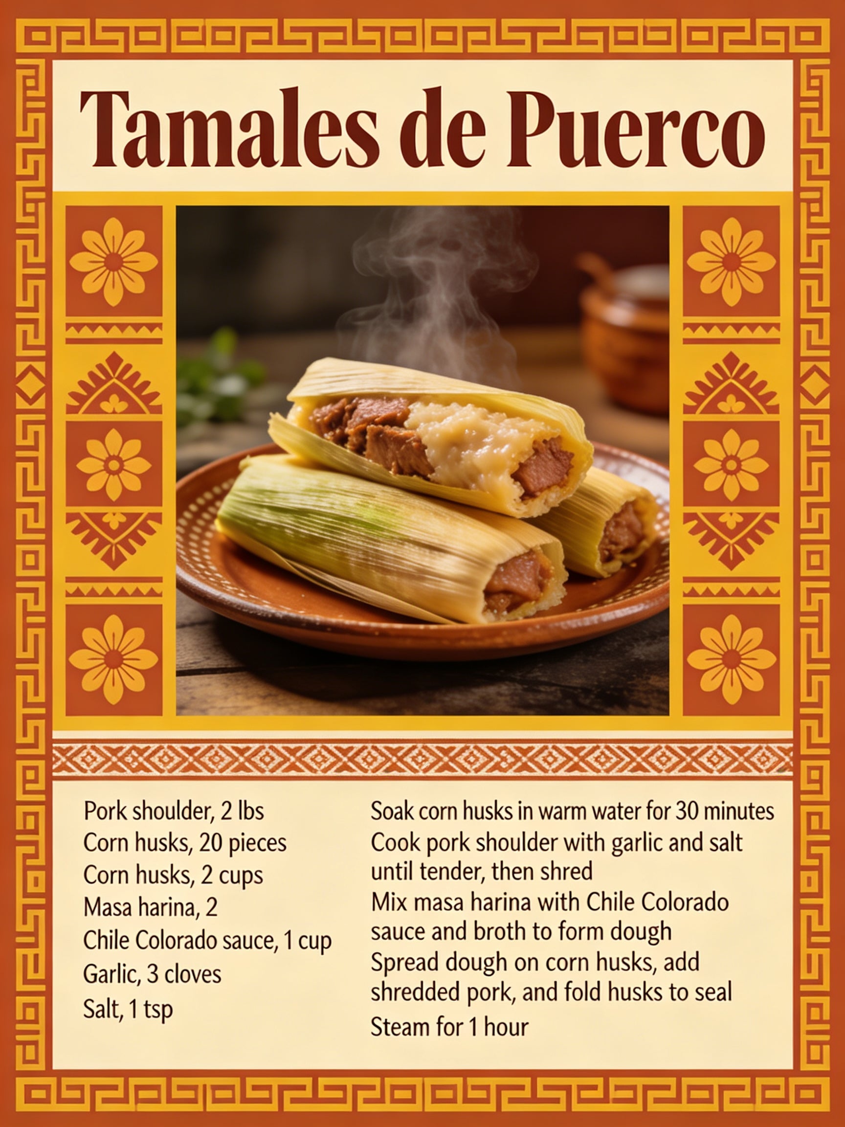 SML Mexcico 62 Bilingual Electronic Recipe Collection (Customizable Language) | HD Steps + Ingredient List + Google Drive Easy Download