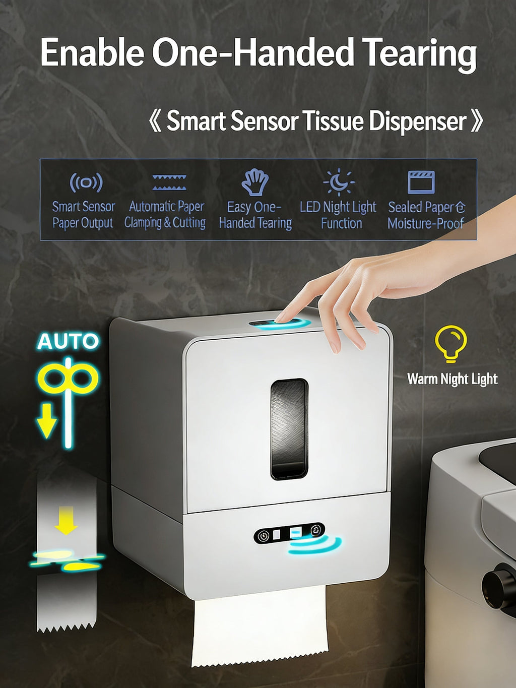 EST Smart Sensor Automatic Paper Towel Dispenser