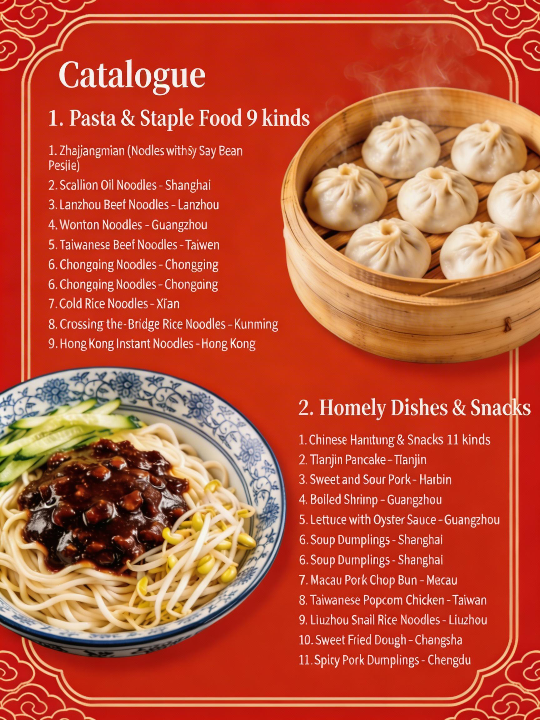 SML Chinese 30 Bilingual Electronic Recipe Collection (Customizable Language) | HD Steps + Ingredient List + Google Drive Easy Download