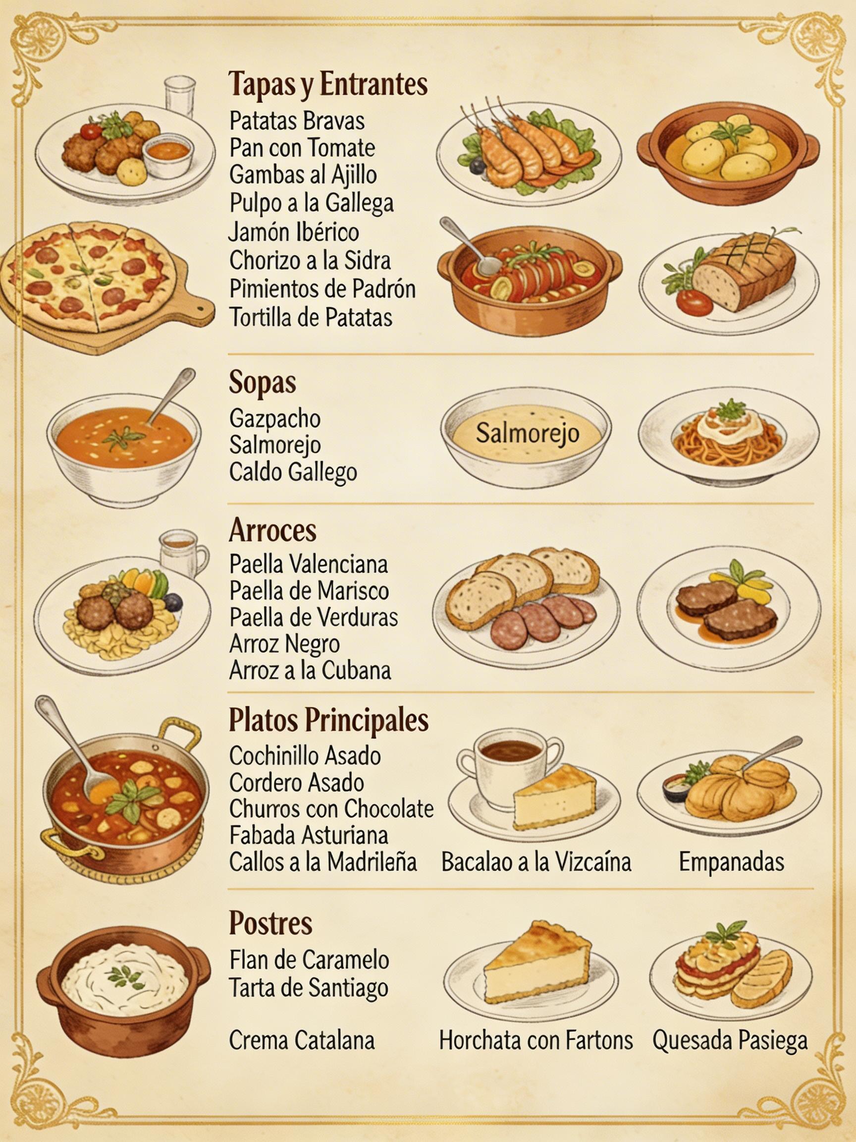 SML Spain 28  Electronic Recipe Collection (Customizable Language) | HD Steps + Ingredient List + Google Drive Easy Download