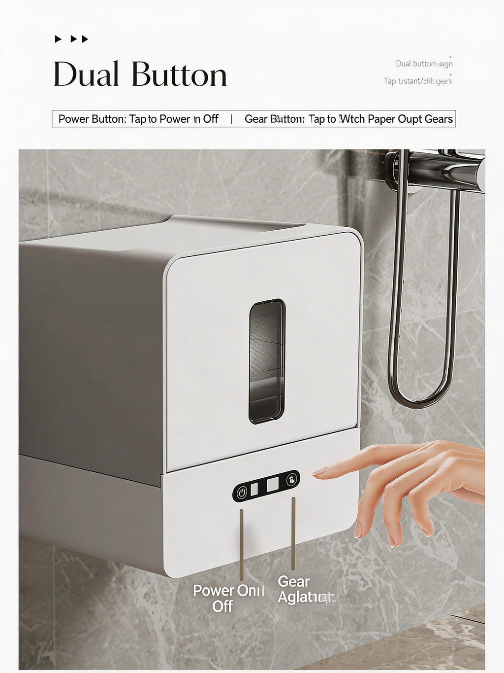 EST Smart Sensor Automatic Paper Towel Dispenser