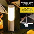 EST Foldable & Telescopic LED Camping Light | Rechargeable Tent Lantern with 3 Color Modes
