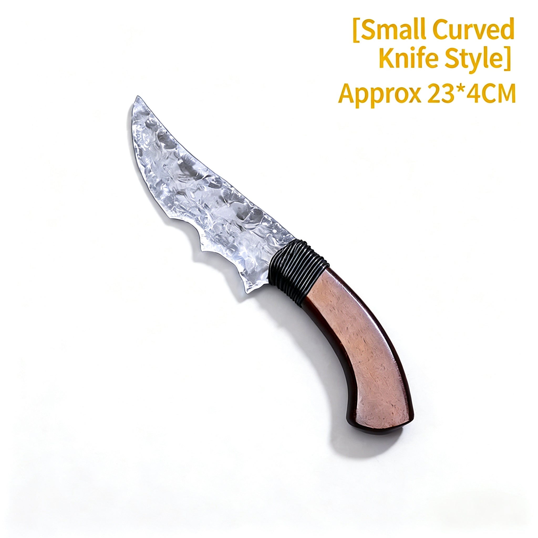 RYS Natural Obsidian Crystal Dagger, Hand Carved Stone Blade with Wooden Handle, Spiritual Ritual & Altar Decor