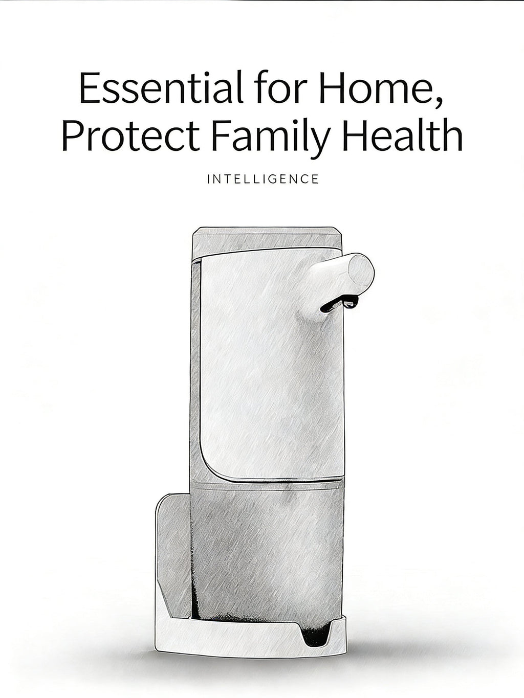 EST Automatic Touchless Soap Dispenser - Foam & Gel Sensor for Bathroom & Kitchen