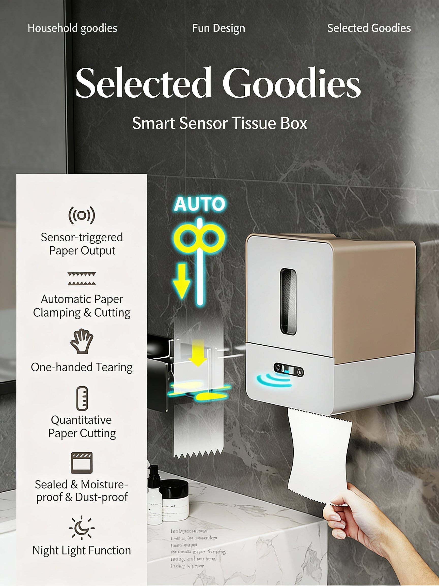 EST Smart Sensor Automatic Paper Towel Dispenser