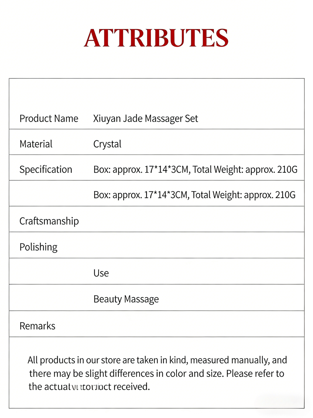 RYS Natürliches Xiuyan-Jadewalzen-Massage-Set, Jade-Gesichts- und Augenmassage-Roller & Gua-Sha-Brett Geschenkbox