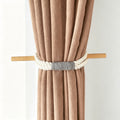 JXG Handwoven Cotton Curtain Tie Backs Boho Rope Tiebacks Set of 2