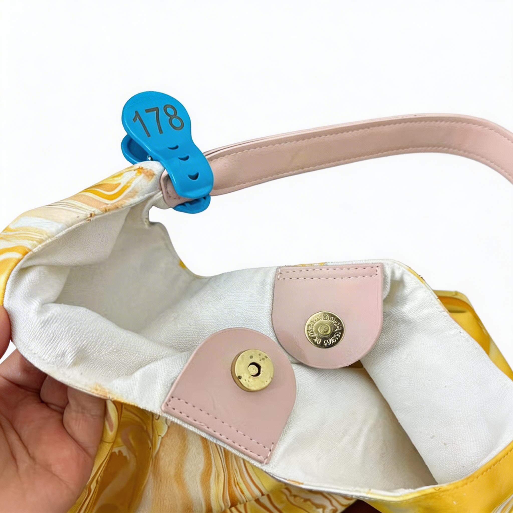 CMB Handcrafted Lacquer Silk Tote Bag