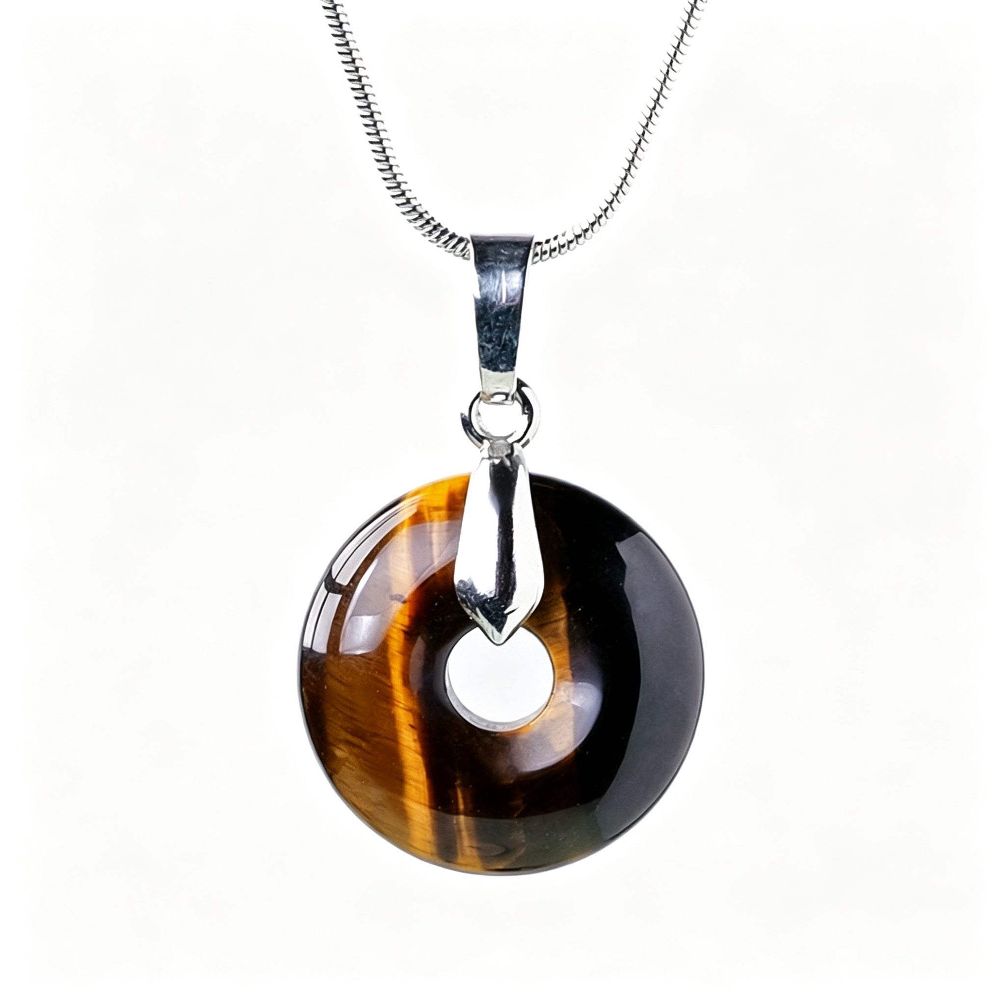 RYS Natural Crystal Safety Buckle Pendant (Without Chain)