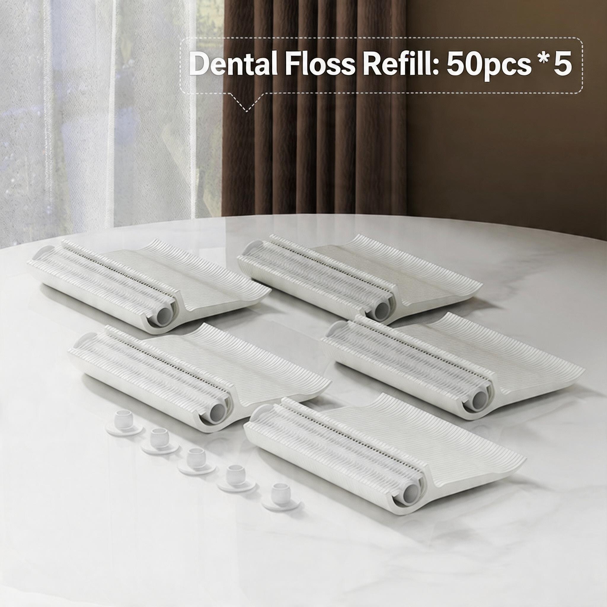 EST Automatic Sensor Dental Floss Dispenser with Refillable Floss Picks