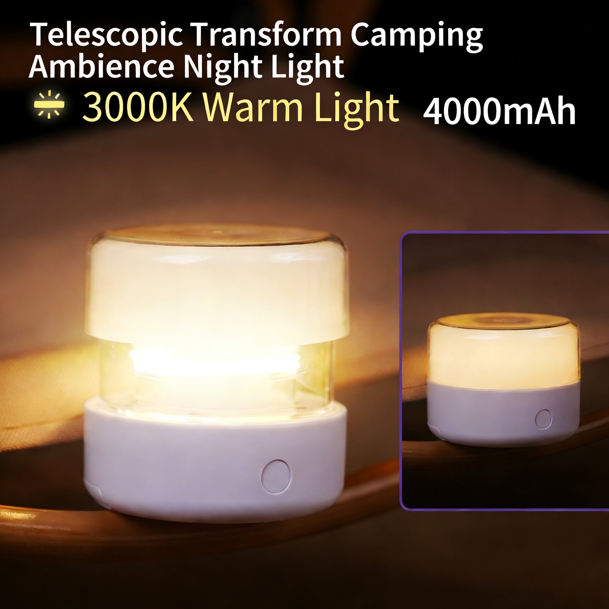 EST Telescopic Camping Light | LED Tent Lantern