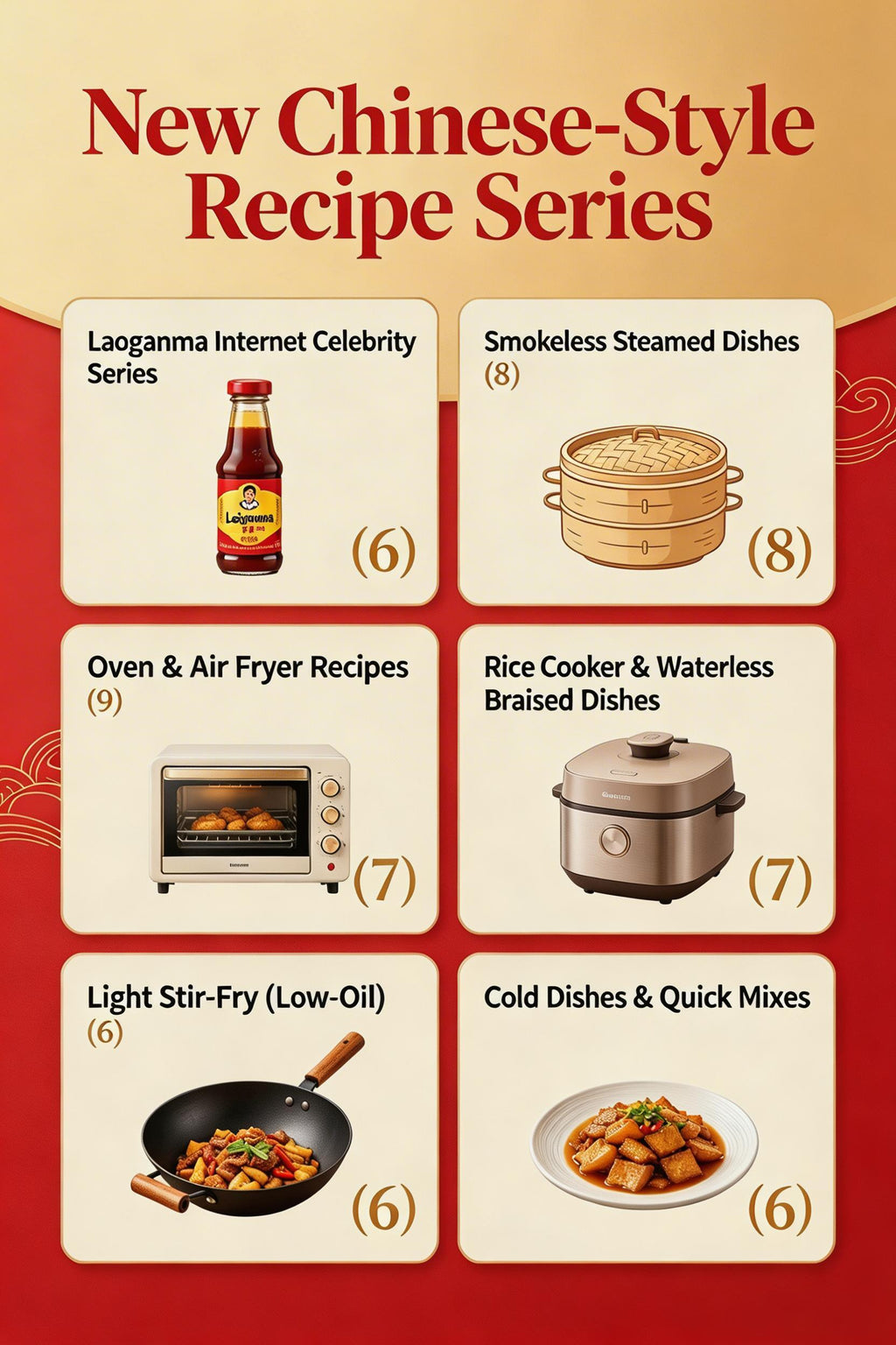 SML Custom Language New Chinese Cookbook | 42 Healthy & Easy Recipes + 84 HD Photos