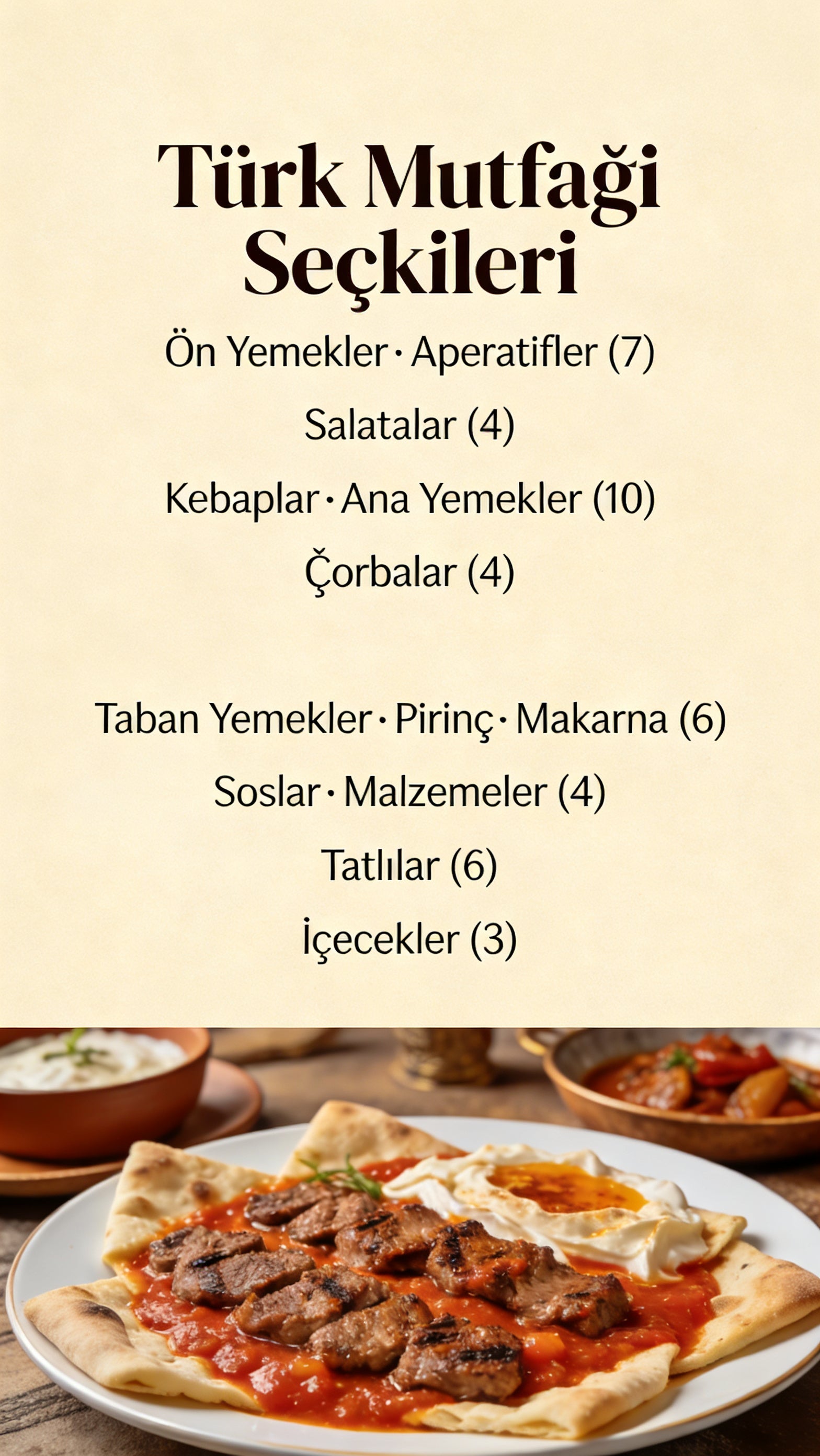 SML Turky+English 44 Bilingual Electronic Recipe Collection (Customizable Language) | HD Steps + Ingredient List + Google Drive Easy Download