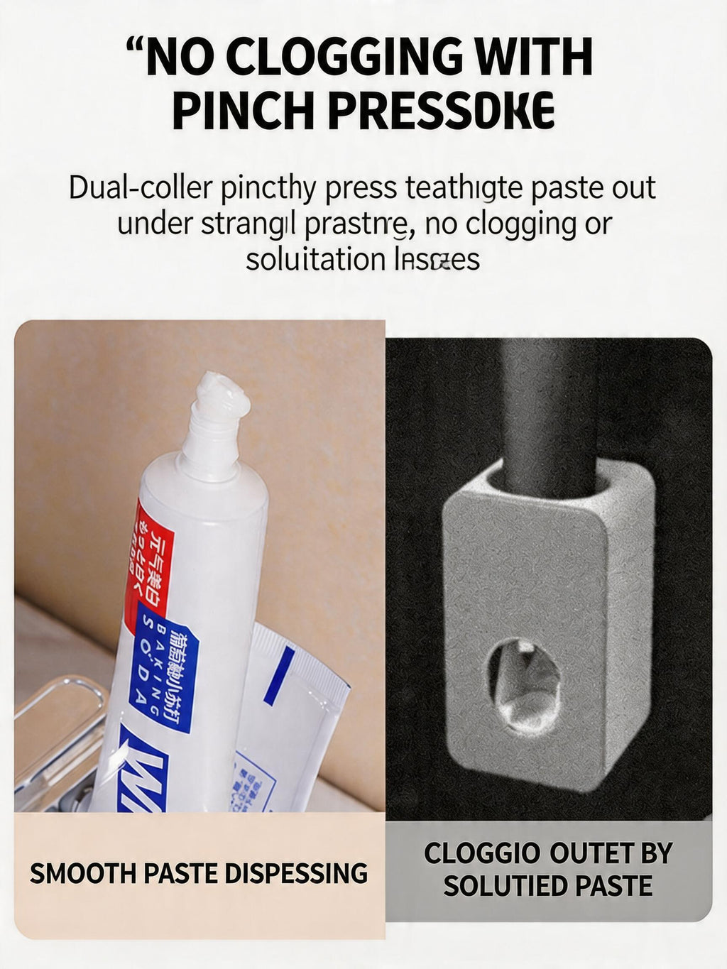 EST Automatic Sensor Toothpaste Dispenser, Rechargeable/Battery Operated Electric Squeezer for Bathroom