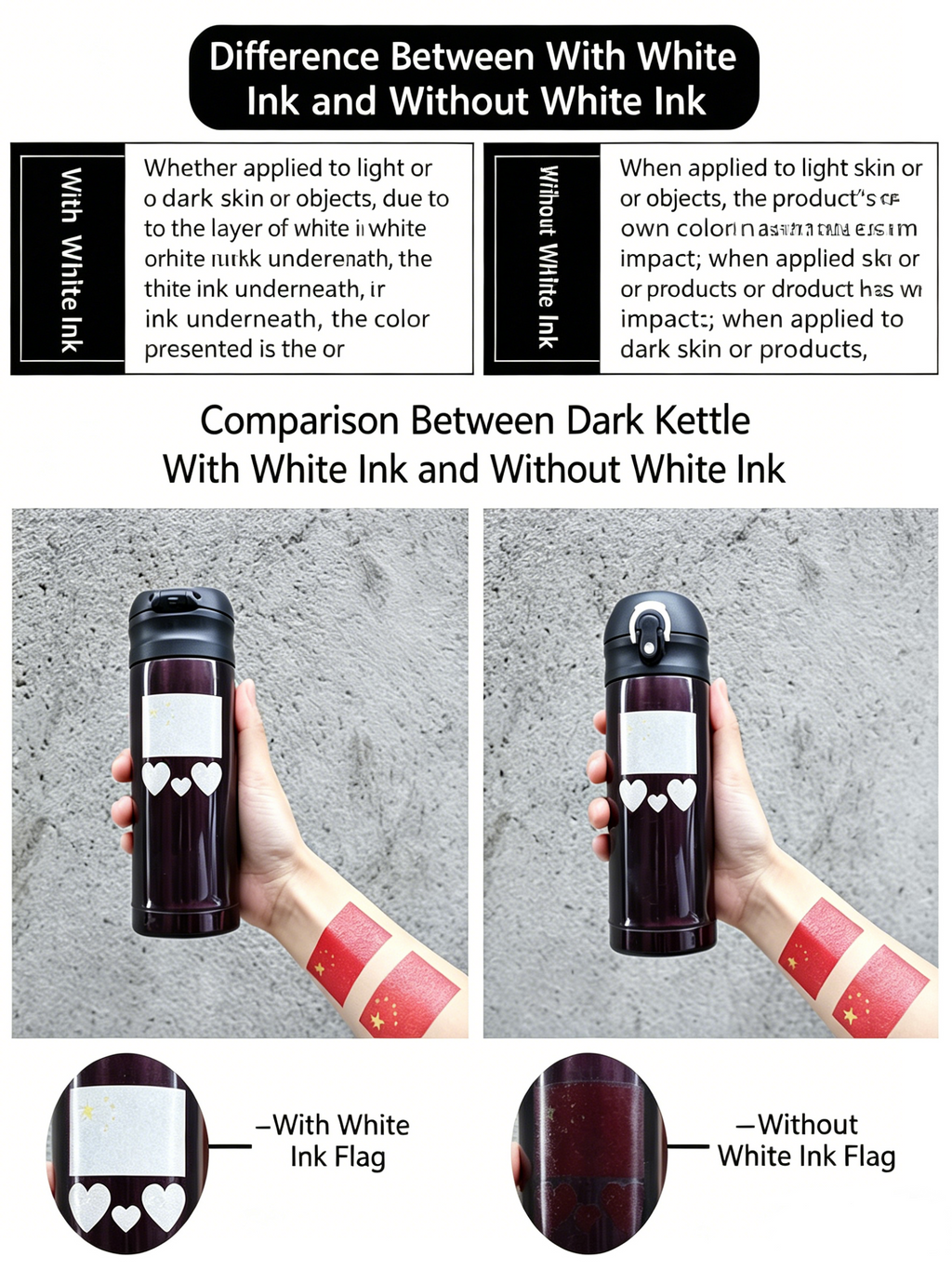RCT Country Flag Waterproof Temporary Tattoos | Heart-Shaped Face Stickers for Sports & Fan Events