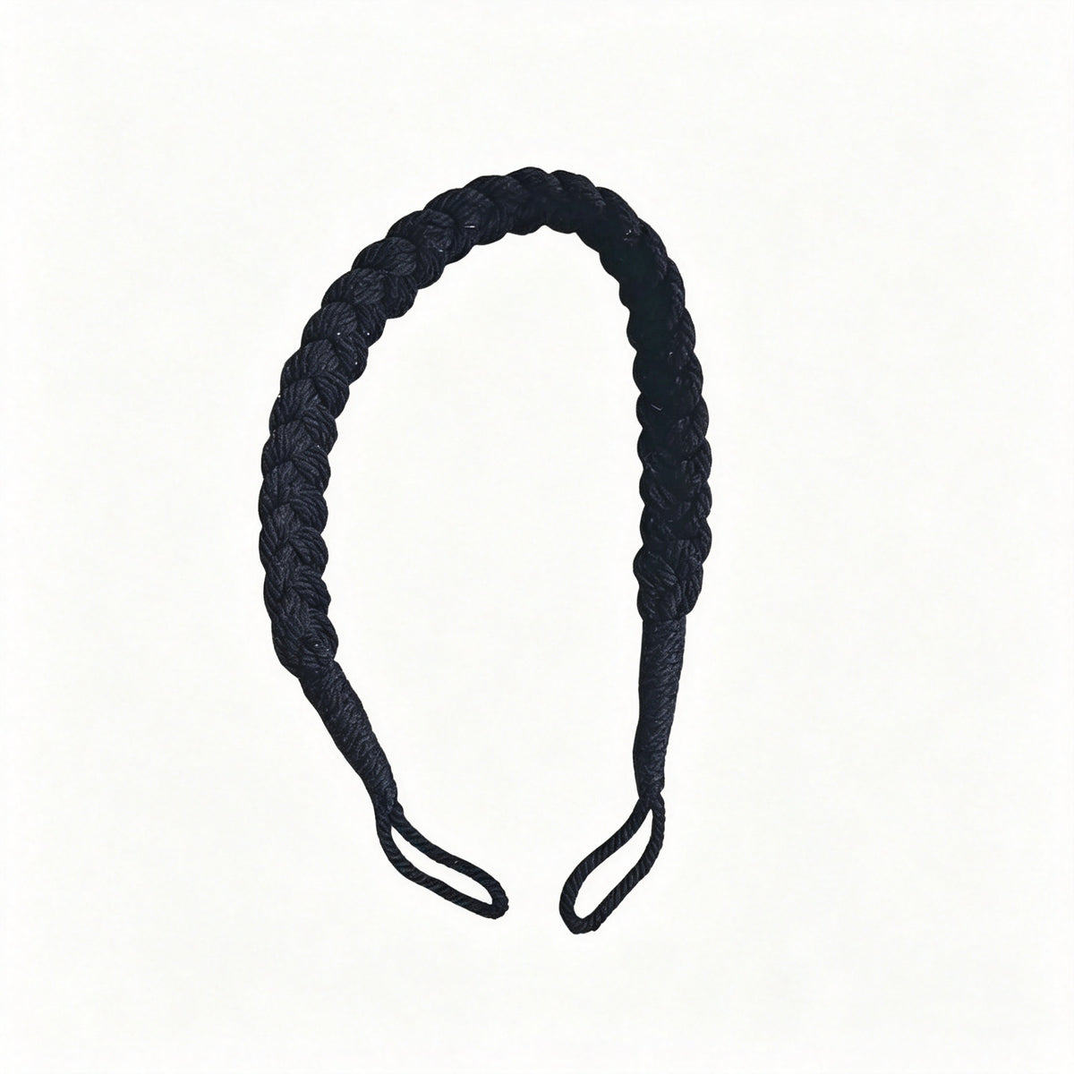 XG Handwoven Cotton Rope Curtain Tiebacks 2 Pack Braided Curtain Holdbacks Window Drapery Straps