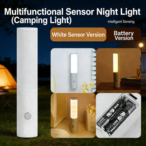 EST Motion Sensor LED Night Light | Rechargeable & Battery Powered