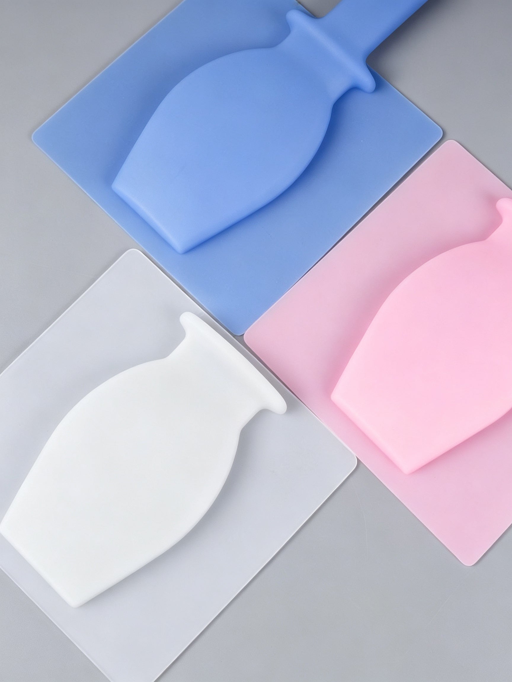 WEY Wiederverwendbare Silikon-Wandvase (2er-Pack) – ohne Bohren, wasserdicht, selbstklebender Blumentopf für Heim- und Badezimmerdekoration