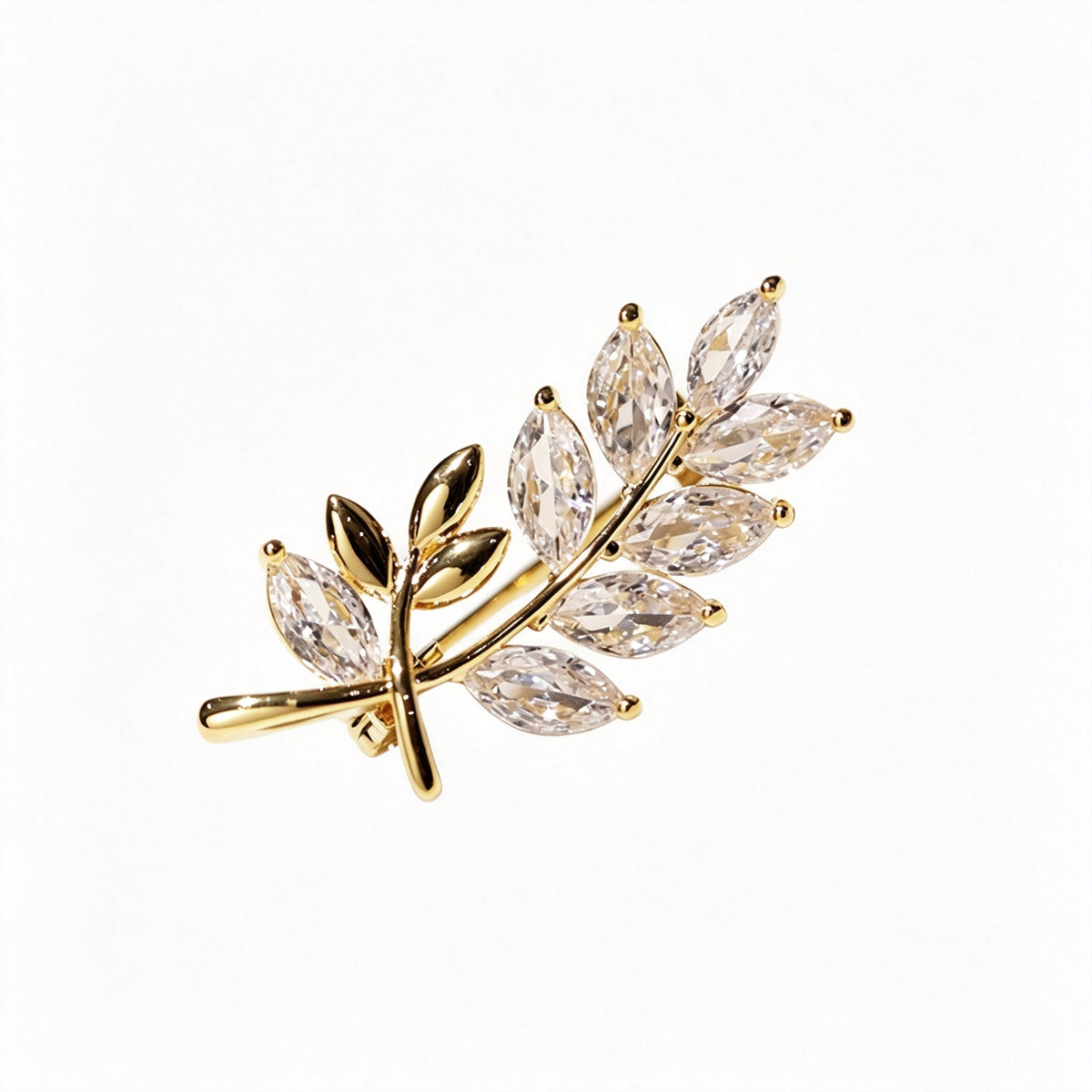 QZY Vintage Small Brooch Lapel Pin, Swan Butterfly Ginkgo Leaf Decor Pin, Gift for Suit Scarf Collar Accessory