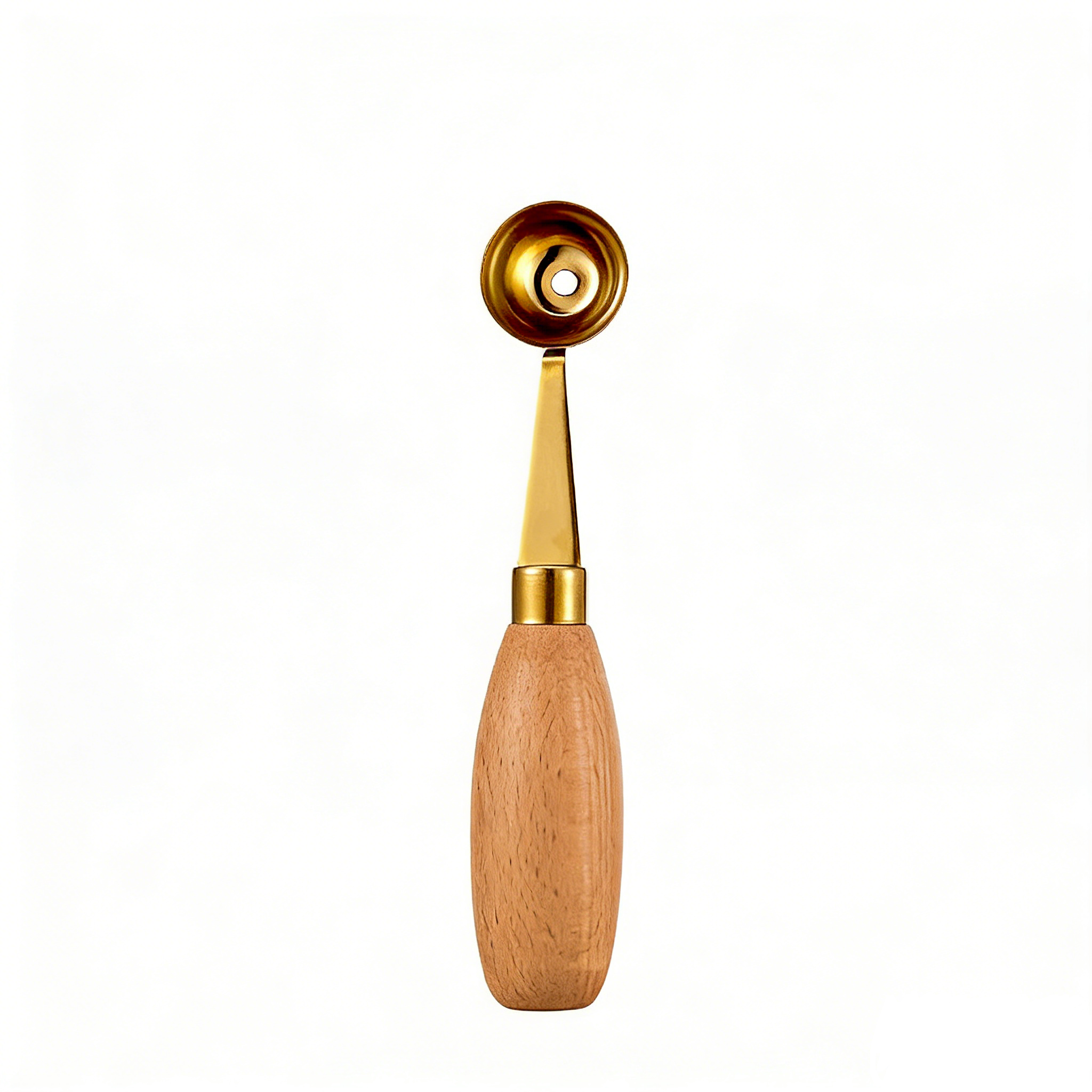 HGD 304 Stainless Steel Fruit Tool with Beech Wood Handle | Melon Baller, Carving Knife & Peeler