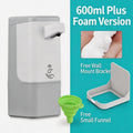 EST Automatic Touchless Soap Dispenser - Foam & Gel Sensor for Bathroom & Kitchen