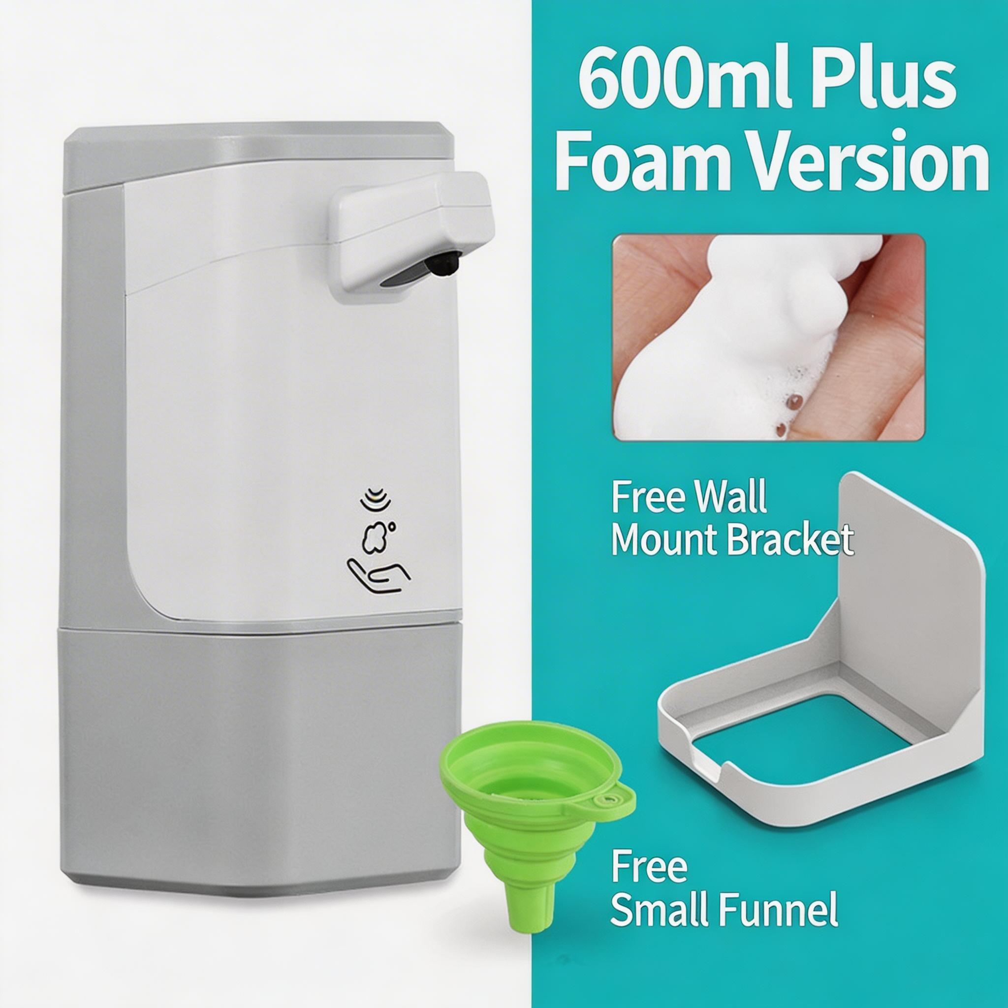 EST Automatic Touchless Soap Dispenser - Foam & Gel Sensor for Bathroom & Kitchen