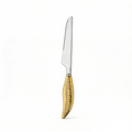 HGD 304 Stainless Steel Luxury Feather-Handled Cutlery | Premium Steak Knife Fork Spoon Set