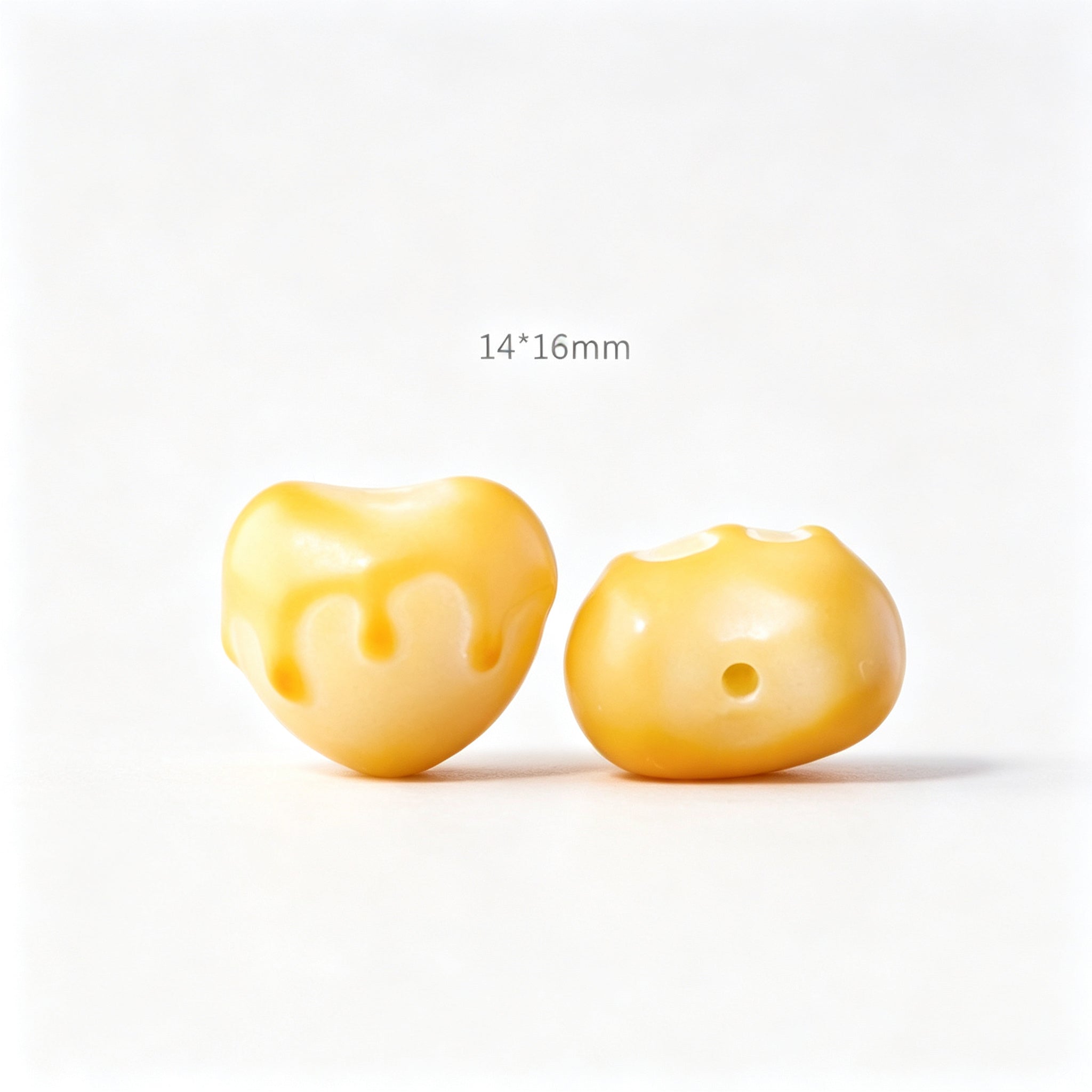 RYS Natural Carved White Bodhi Root Beads, DIY Bracelet Spacer Charms, Handmade Jewelry Making Loose Beads