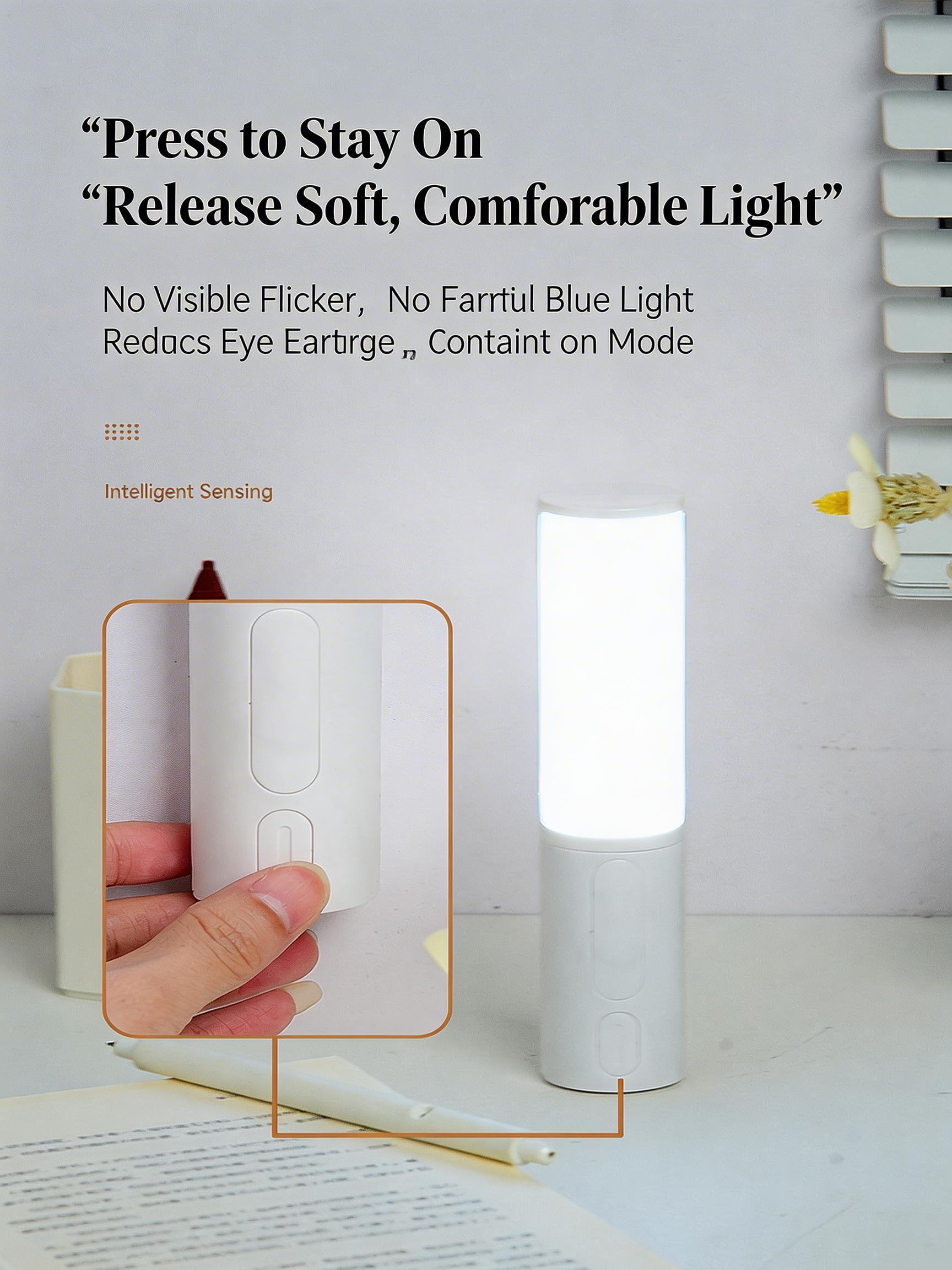 EST Motion Sensor LED Night Light | Rechargeable & Battery Powered