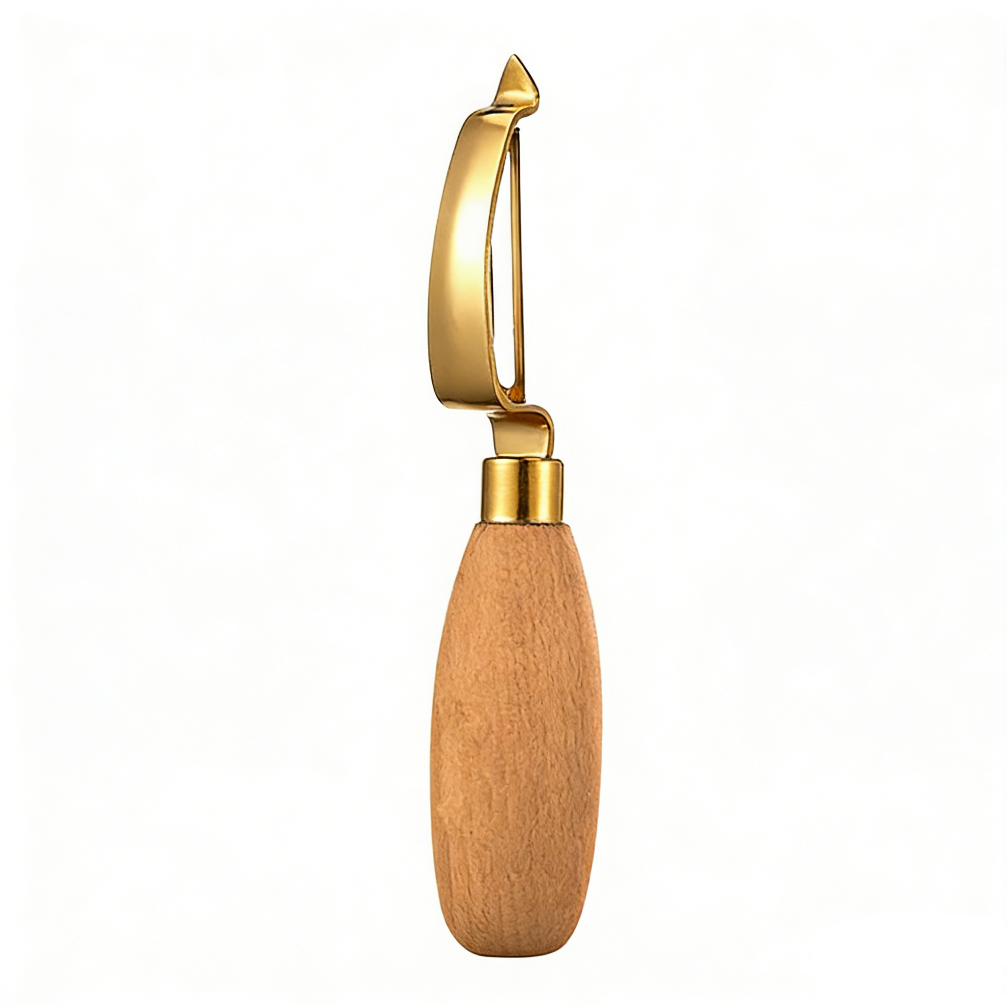 HGD 304 Stainless Steel Fruit Tool with Beech Wood Handle | Melon Baller, Carving Knife & Peeler