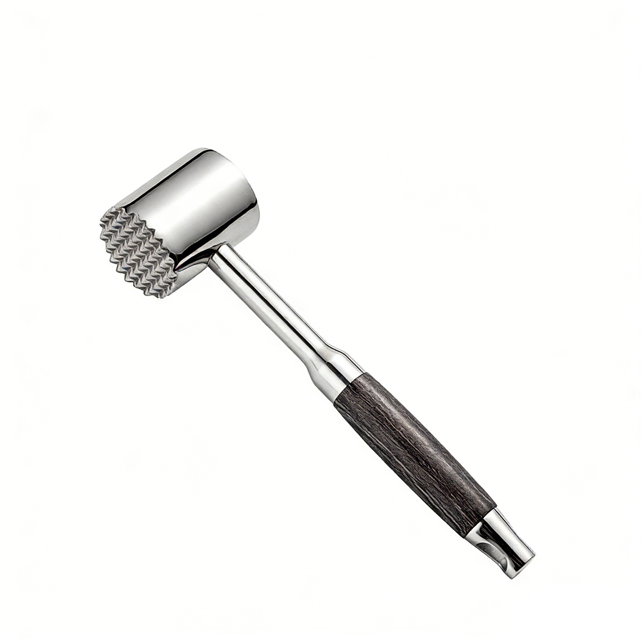 HGD 304 Stainless Steel Meat Tenderizer Hammer | Dual-Sided Meat Mallet with Rosewood Handle | Kitchen Tool for Tenderizing Steak, Pork & Chicken