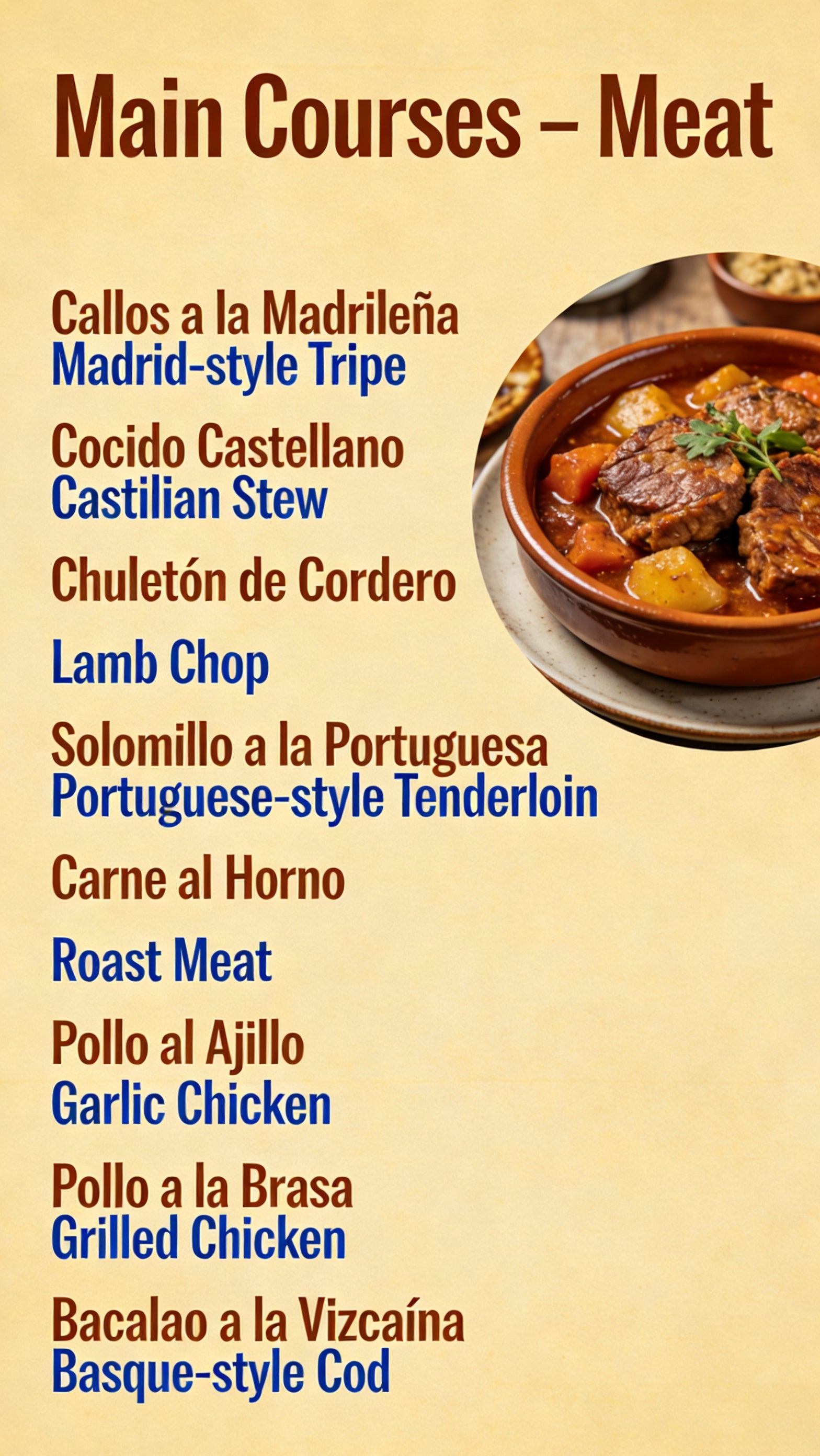 SML Spain 75 Bilingual Electronic Recipe Collection (Customizable Language) | HD Steps + Ingredient List + Google Drive Easy Download