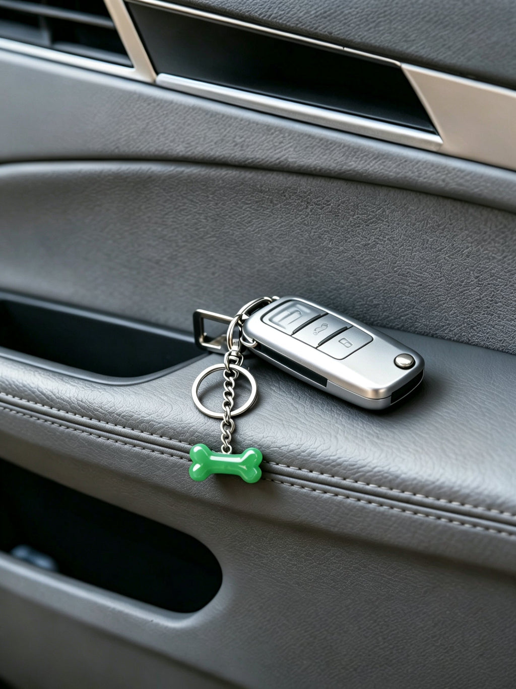 RYS Natural Crystal Bone Pet Keychain / Bag Charm