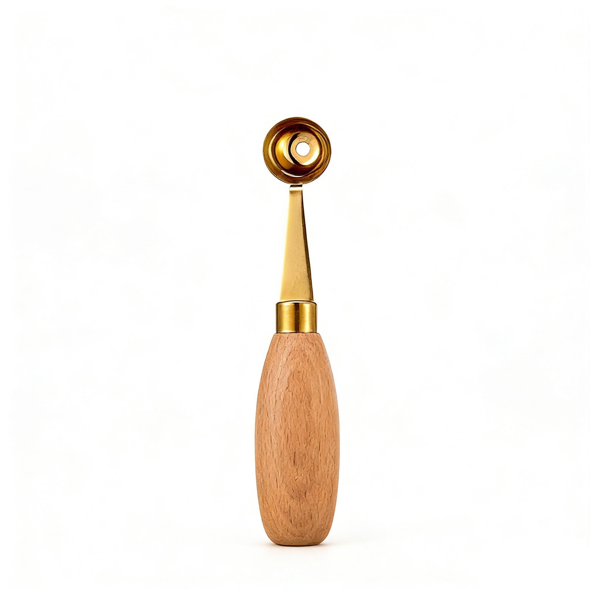 HGD 304 Stainless Steel Fruit Tool with Beech Wood Handle | Melon Baller, Carving Knife & Peeler