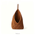 JXG Hand Crochet Cotton Wall Hanging Storage Basket Kitchen Fruit Vegetable Organizer Home Decor