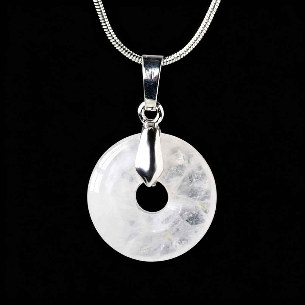 RYS Natural Crystal Safety Buckle Pendant (Without Chain)