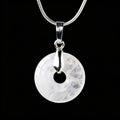RYS Natural Crystal Safety Buckle Pendant (Without Chain)