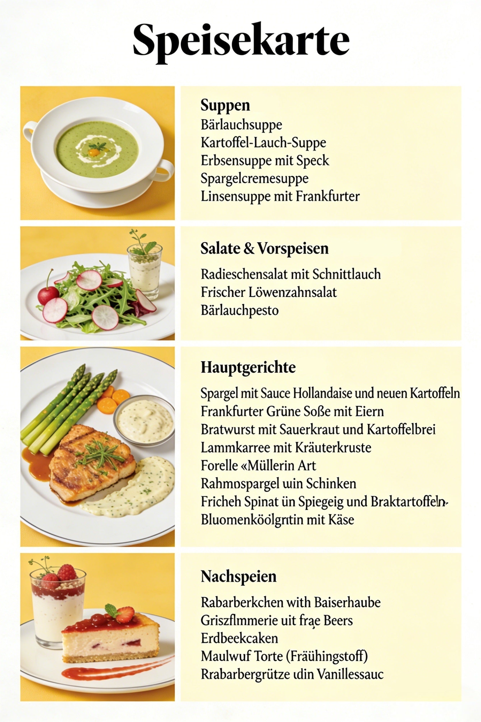 SML Germany Electronic Recipe Collection (Customizable Language) | HD Steps + Ingredient List + Google Drive Easy Download