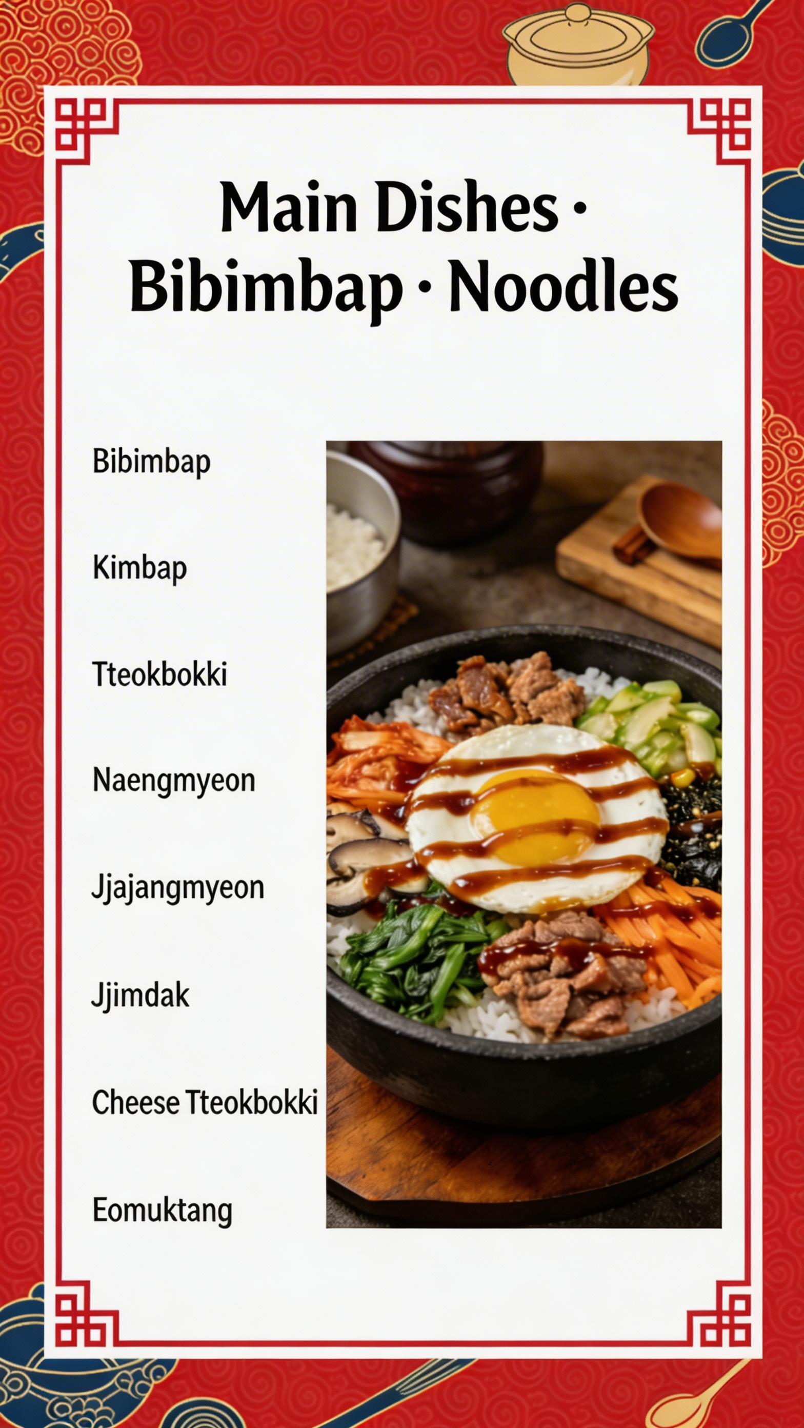 SML Korea+English 46 Bilingual Electronic Recipe Collection (Customizable Language) | HD Steps + Ingredient List + Google Drive Easy Download