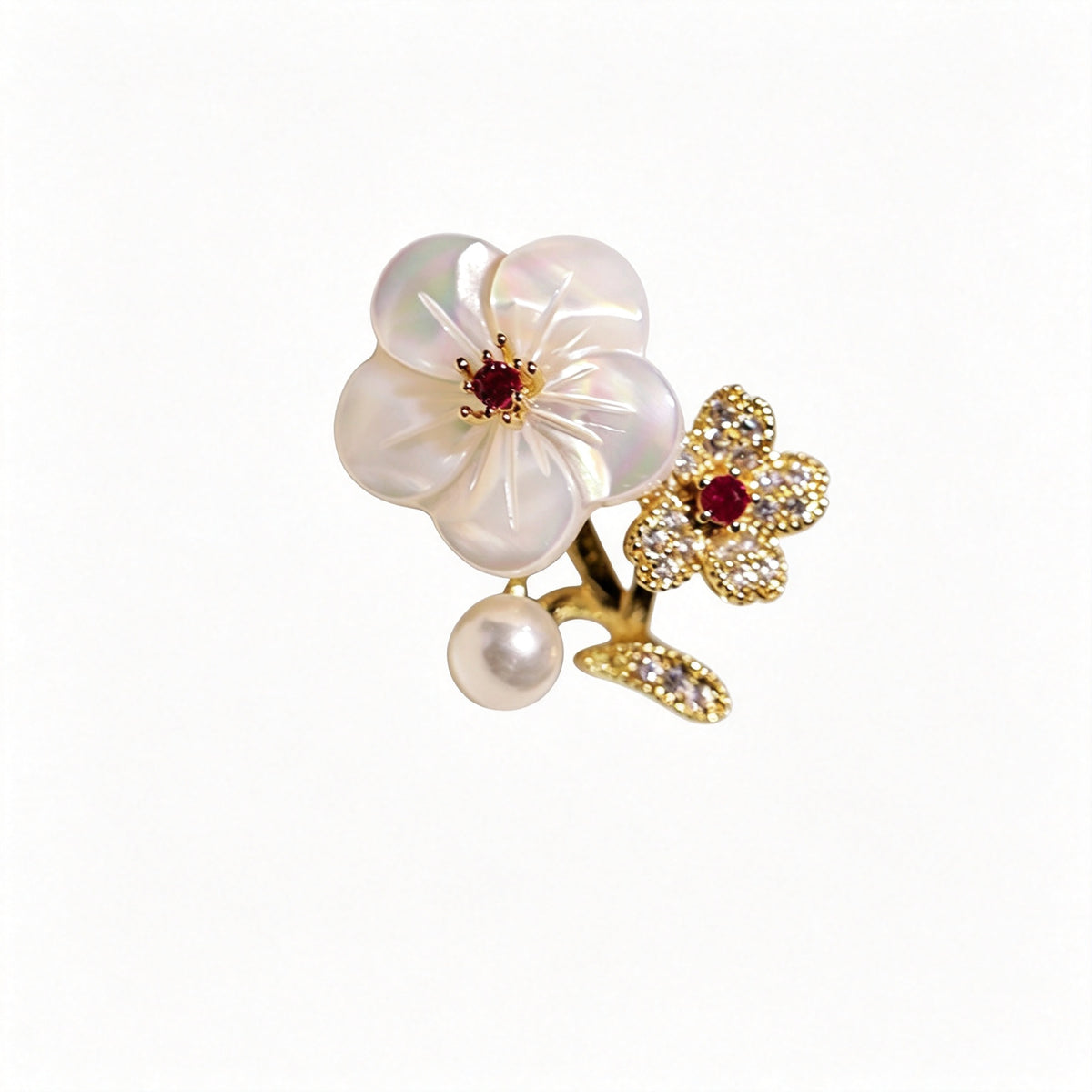 QZY Vintage Small Brooch Lapel Pin, Swan Butterfly Ginkgo Leaf Decor Pin, Gift for Suit Scarf Collar Accessory